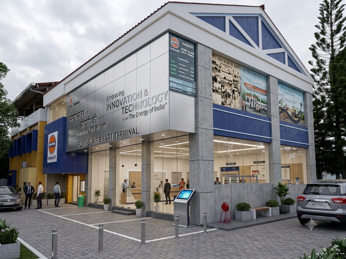 Construction of Smart Terminal Building for IOC